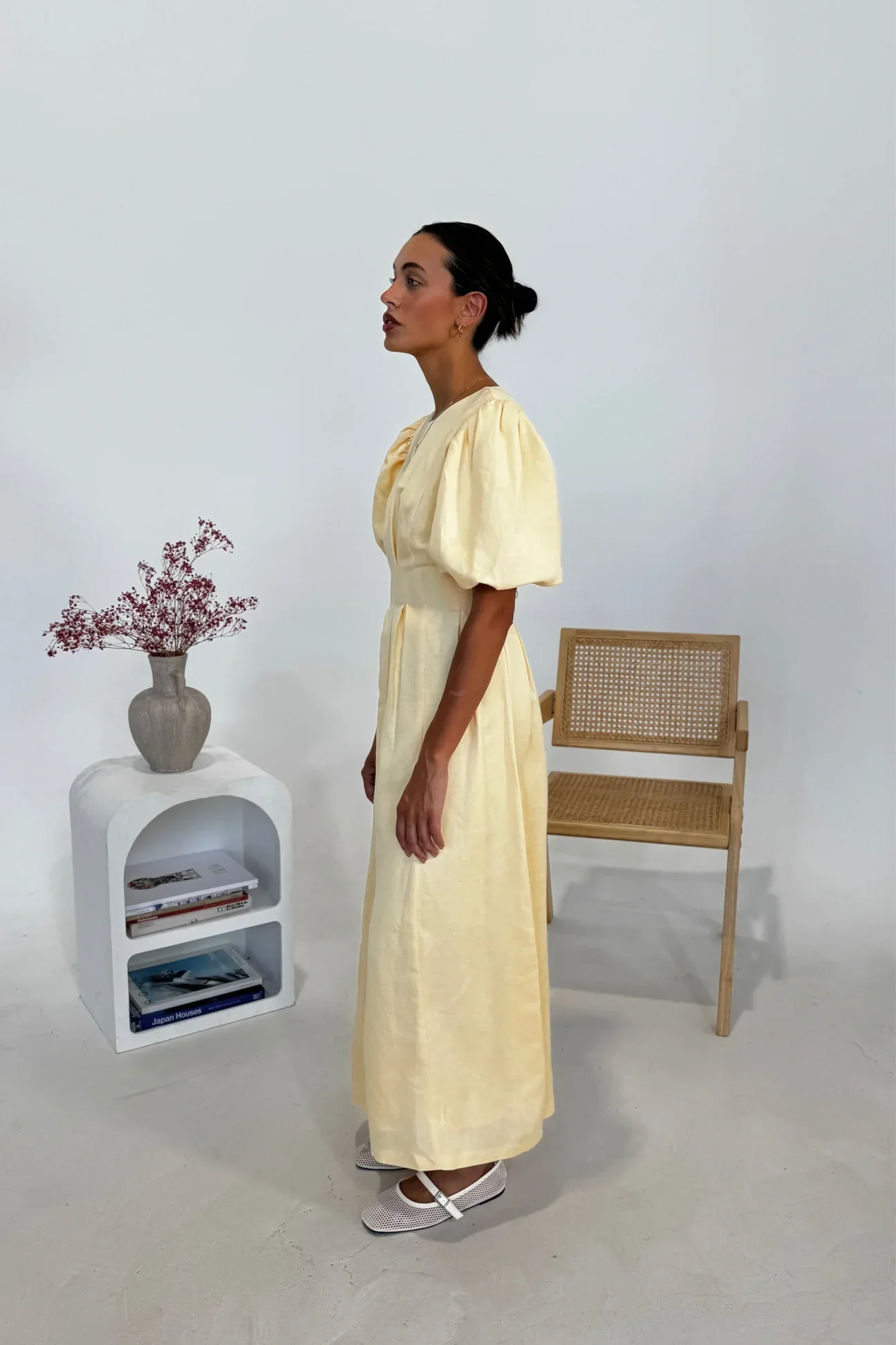 Arielle Puff Sleeve Maxi Dress