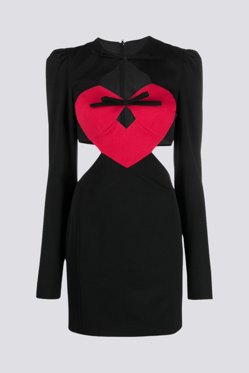 Magdalena Heart Cutout Mini Dress