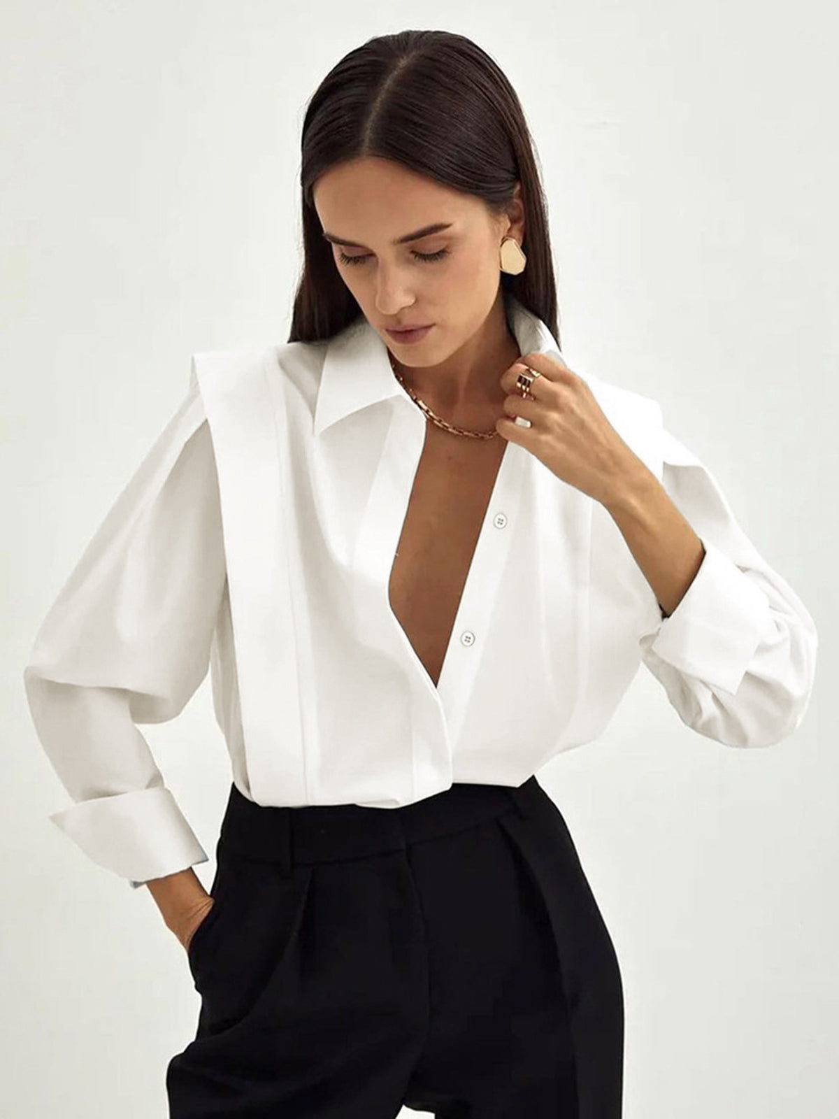 Structured Cotton Shirt