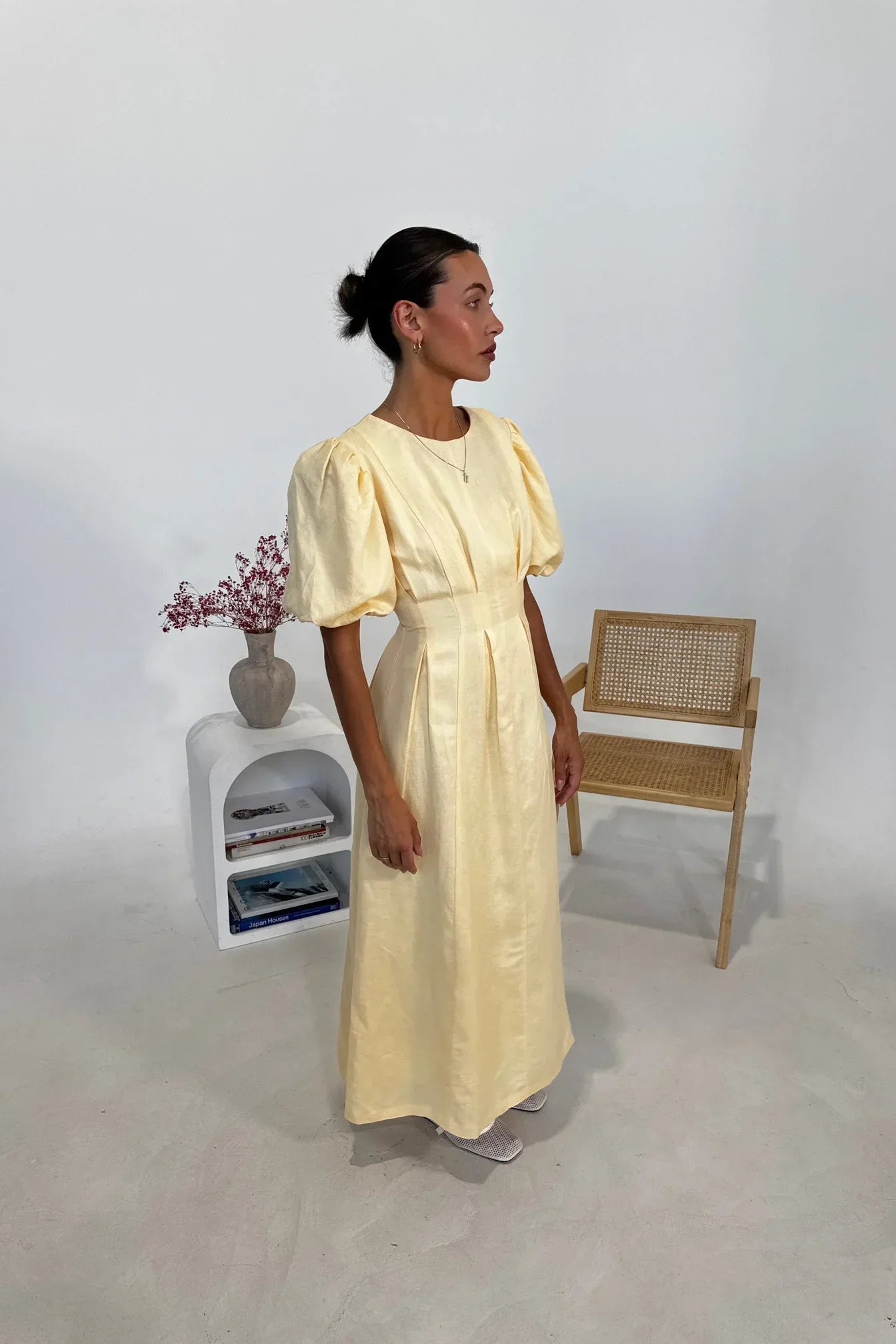 Arielle Puff Sleeve Maxi Dress