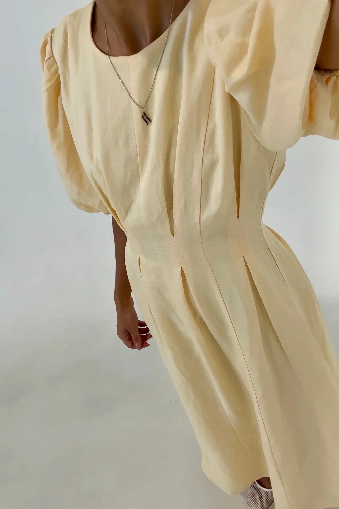 Arielle Puff Sleeve Maxi Dress