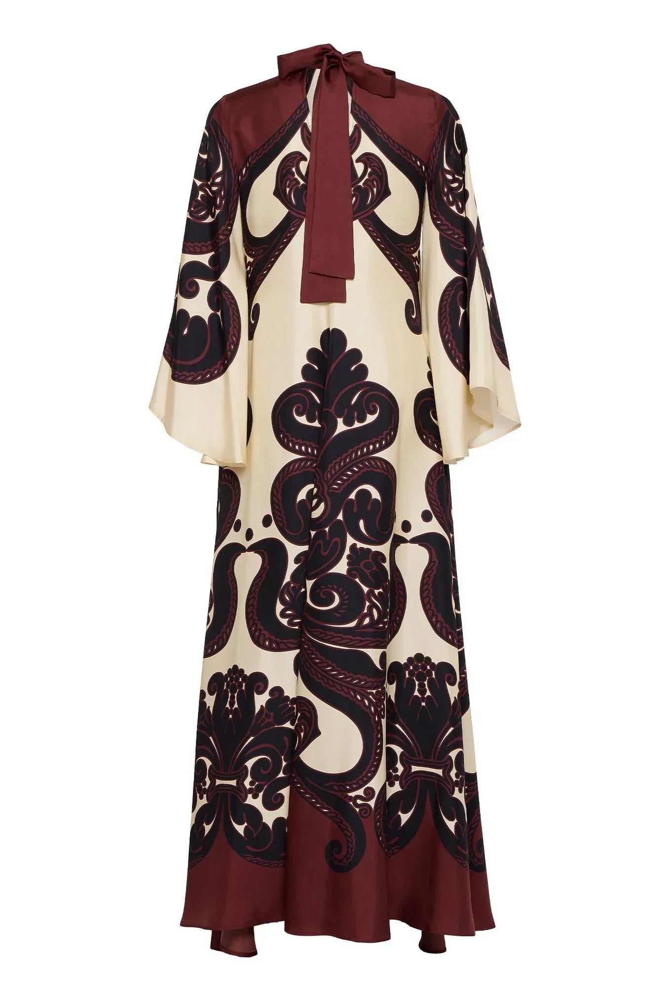 Nicolette Baroque Print Maxi Dress
