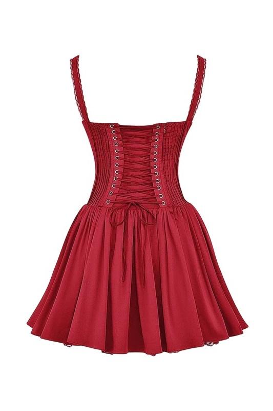 Delfina Corset-Style Mini Dress