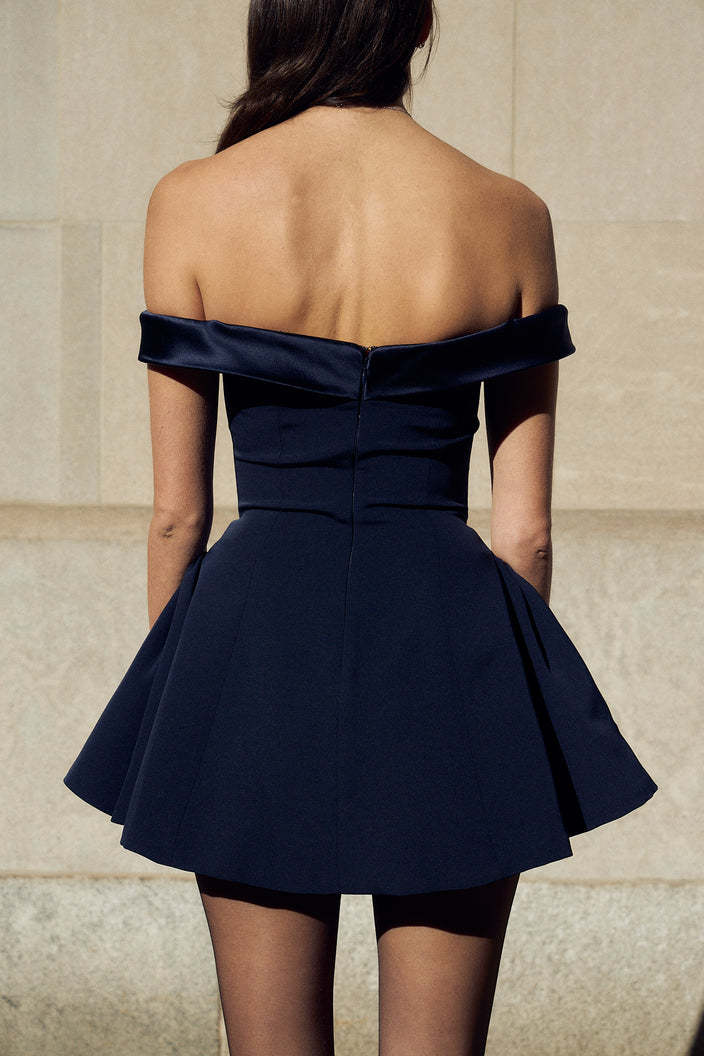 Olivette Off-Shoulder Mini Dress