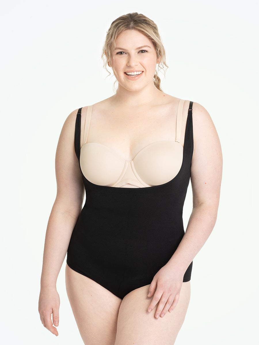 Open Bust Sculpting Bodysuit