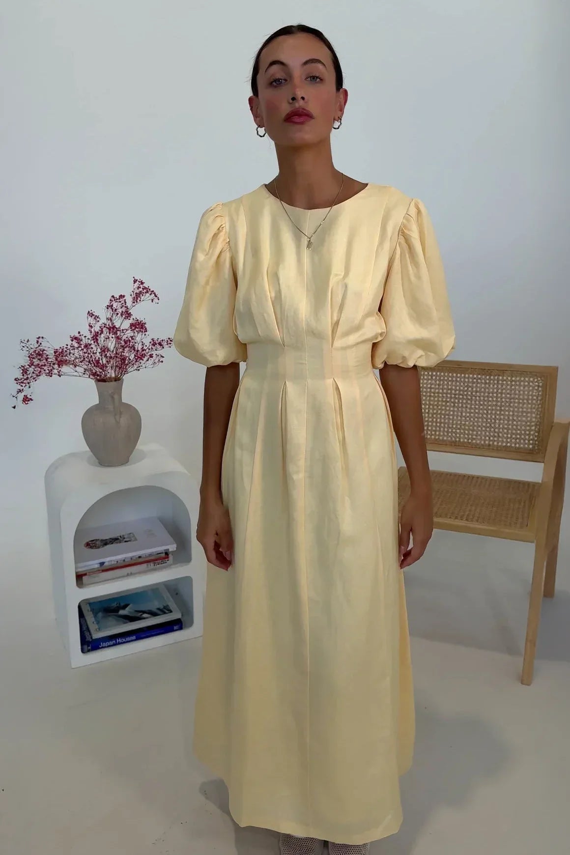 Arielle Puff Sleeve Maxi Dress