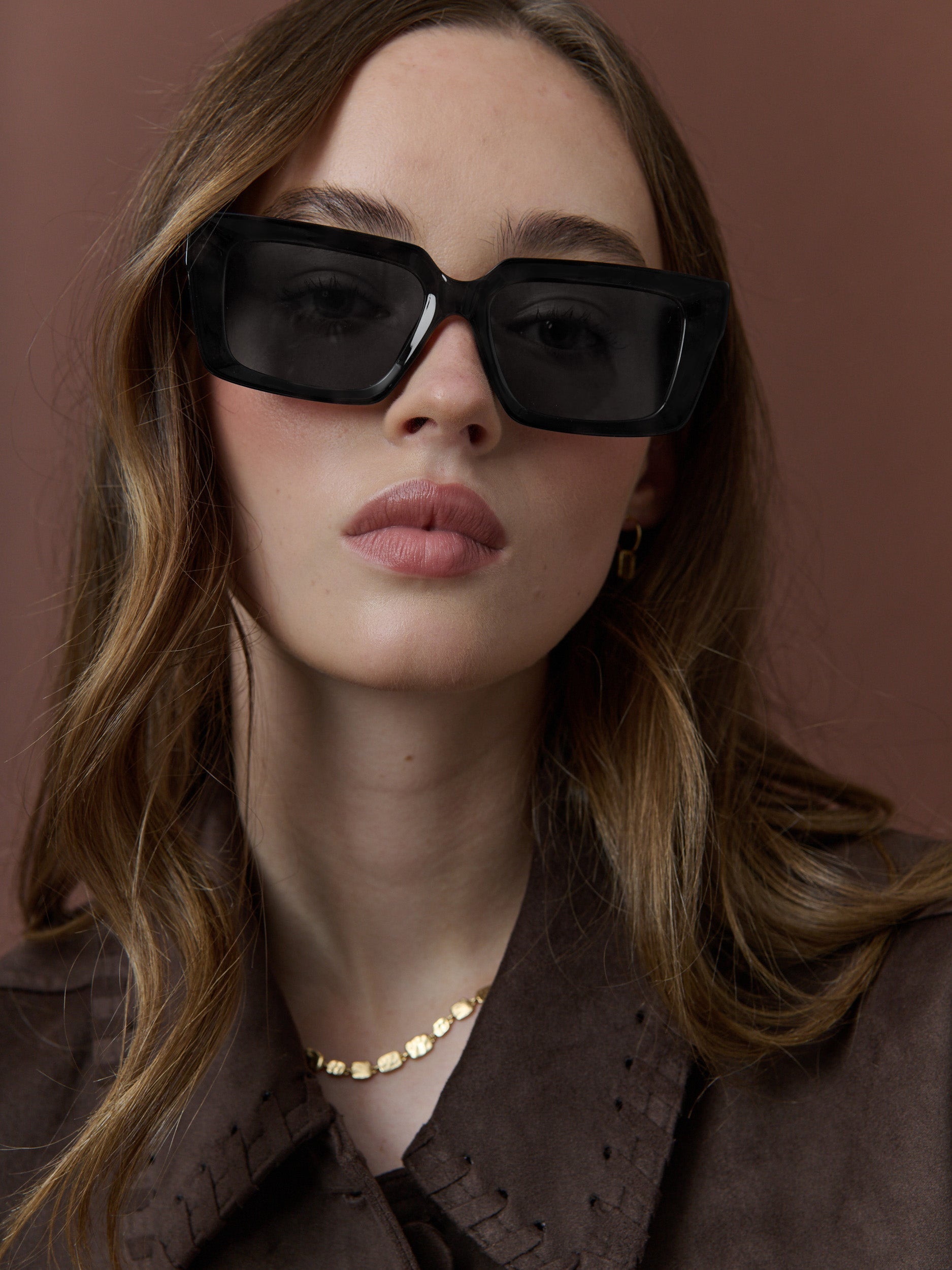Gladdy Oversized Square Sunglasses