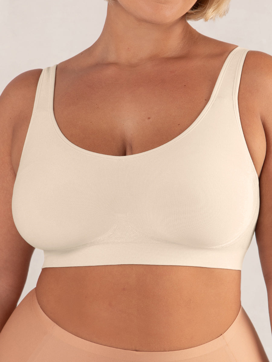 Wireless Adjustable Strap Shaping Bra