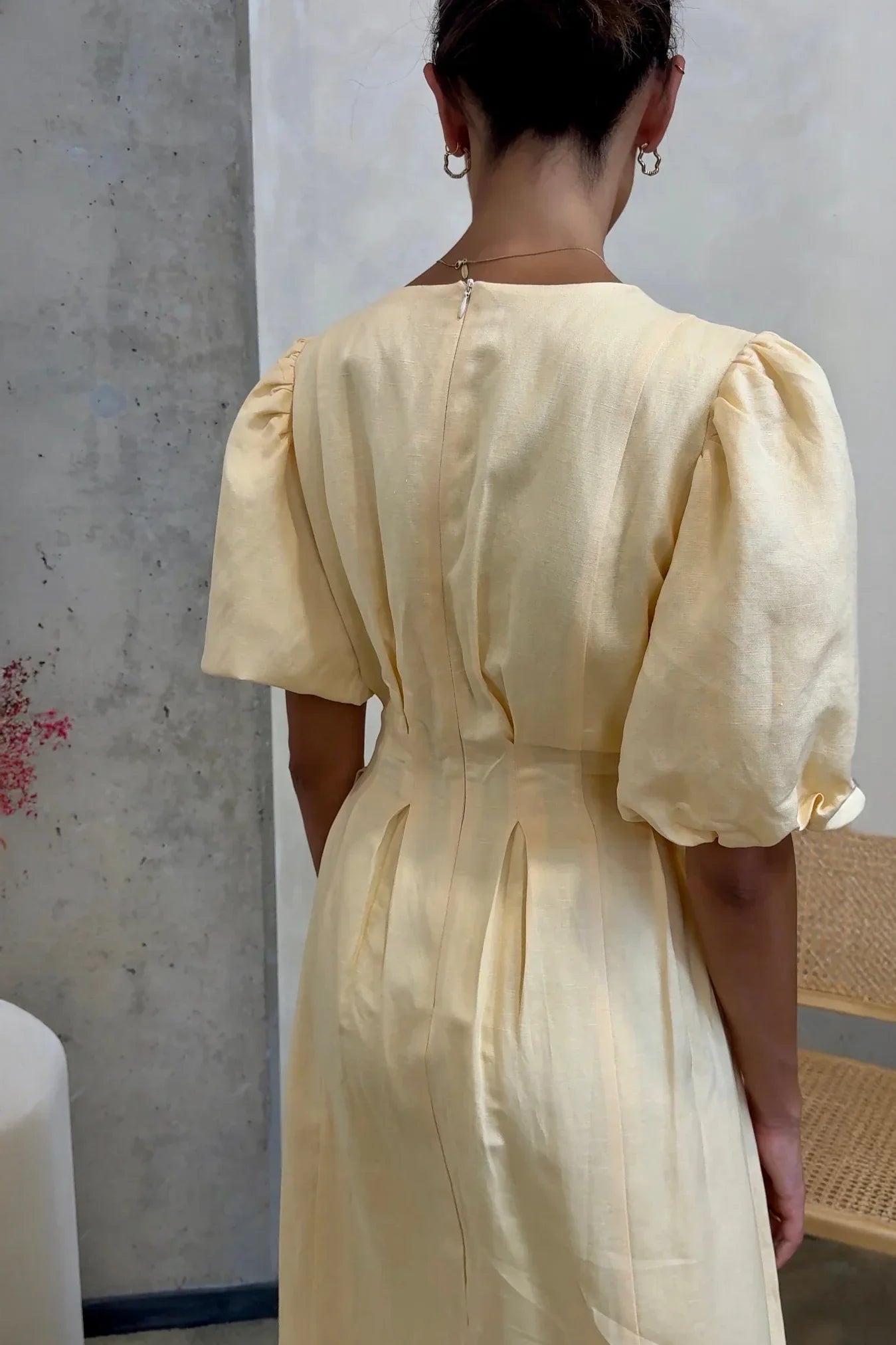 Arielle Puff Sleeve Maxi Dress