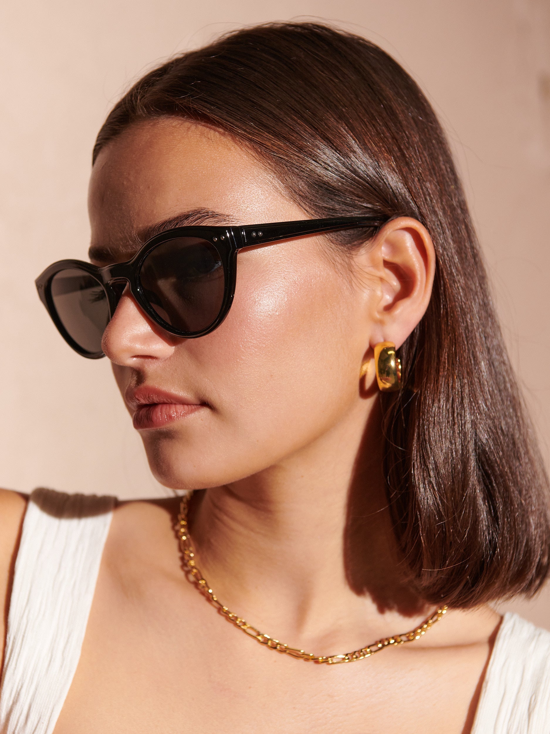 Clinton Vintage Circular Sunglasses