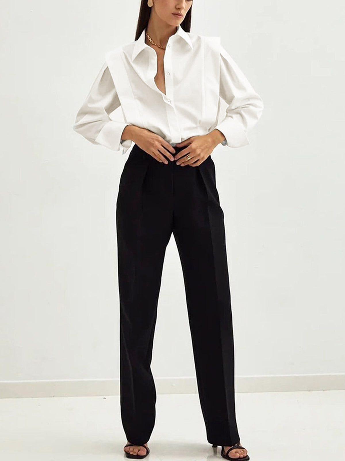 Structured Cotton Shirt
