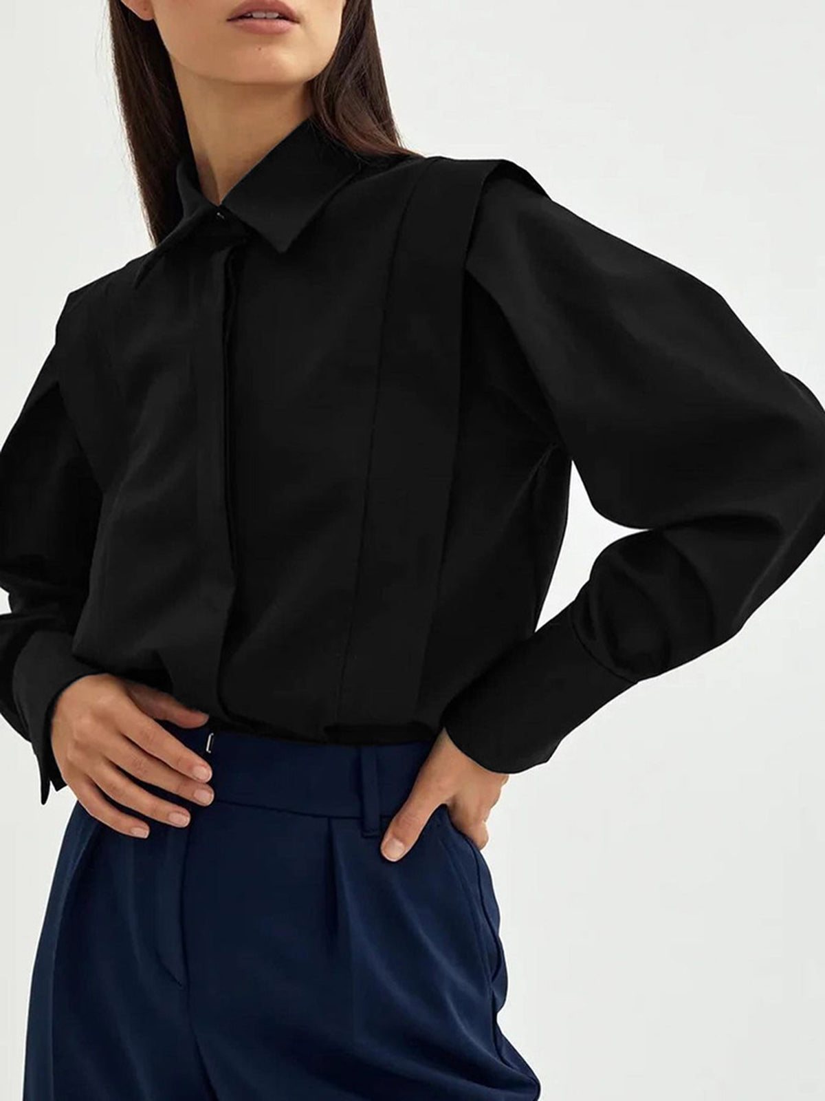 Structured Cotton Shirt