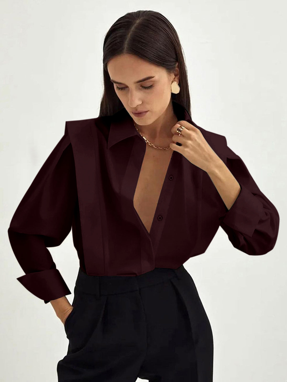 Structured Cotton Shirt