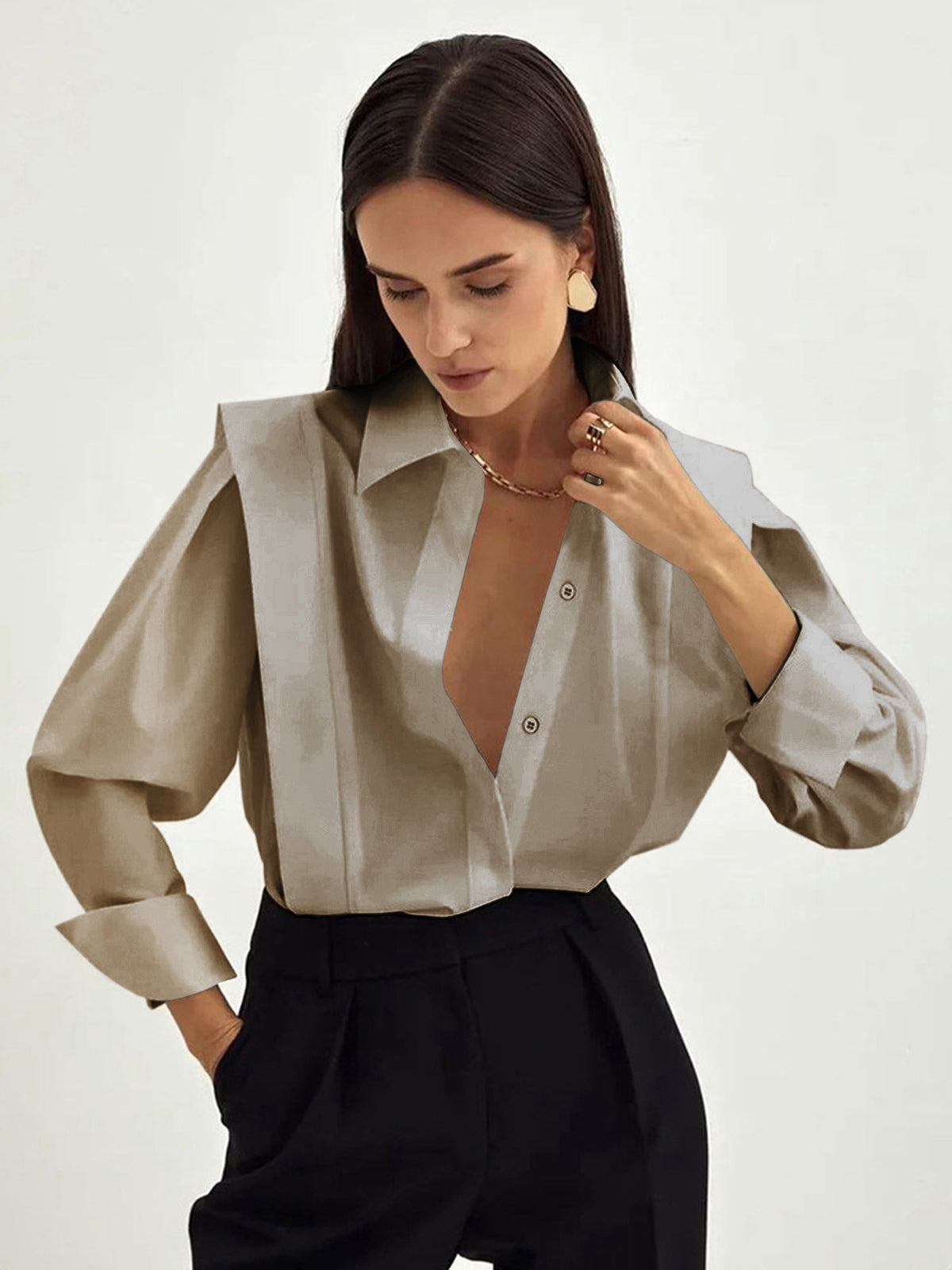 Structured Cotton Shirt