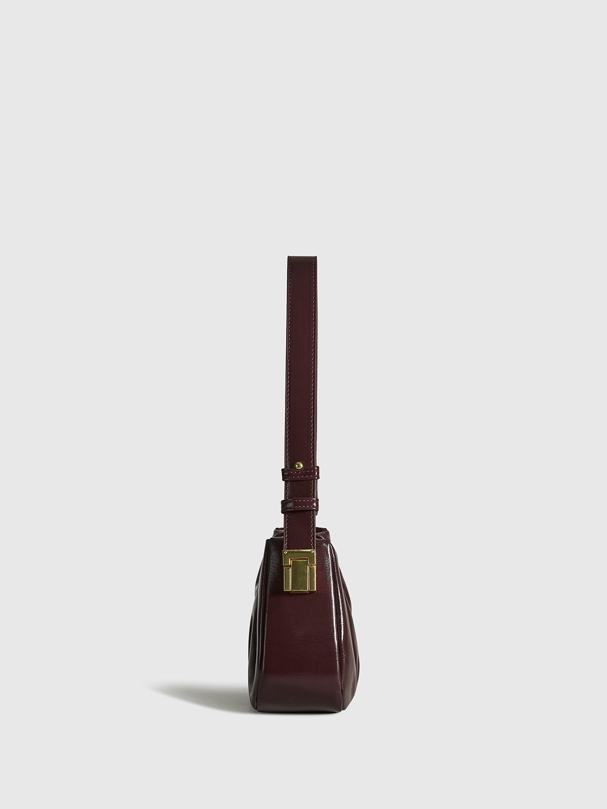 Celeste Retro Pleated Shoulder Bag