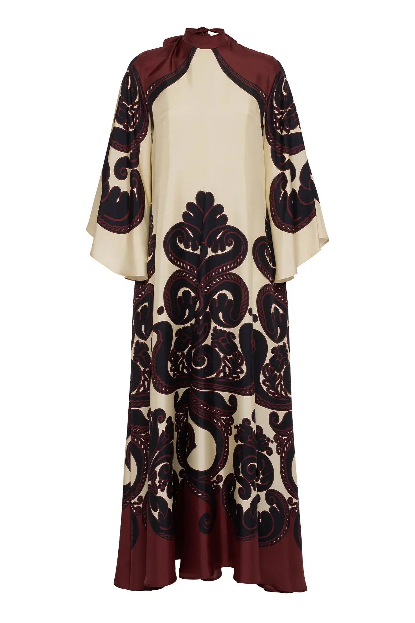 Nicolette Baroque Print Maxi Dress