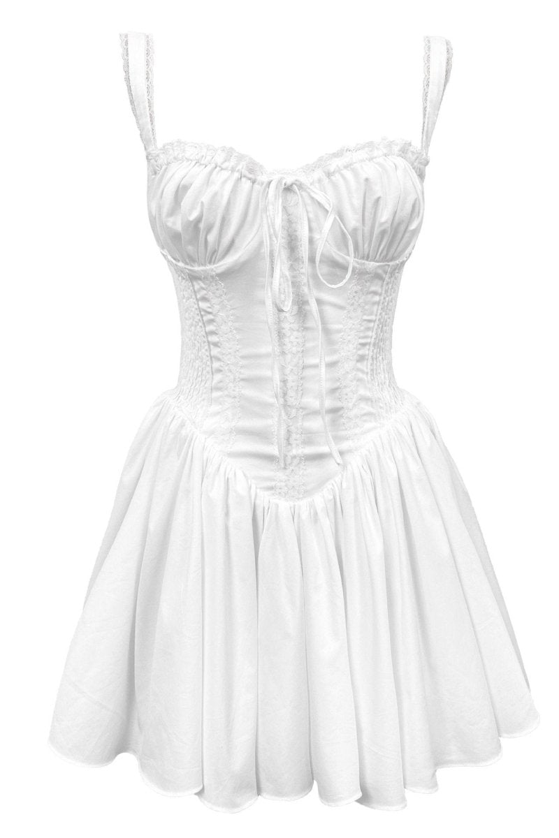 Delfina Corset-Style Mini Dress