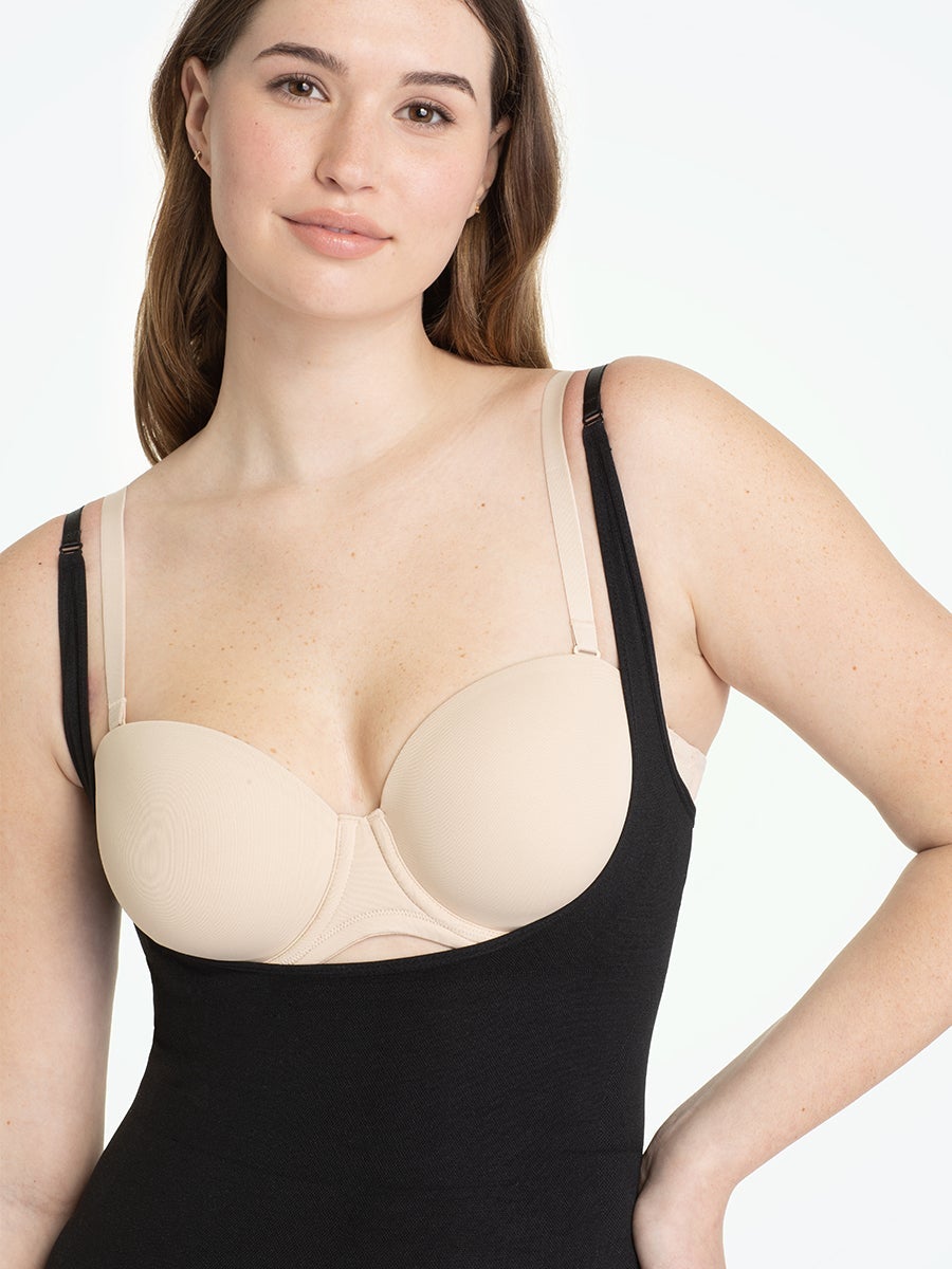 Open Bust Sculpting Bodysuit