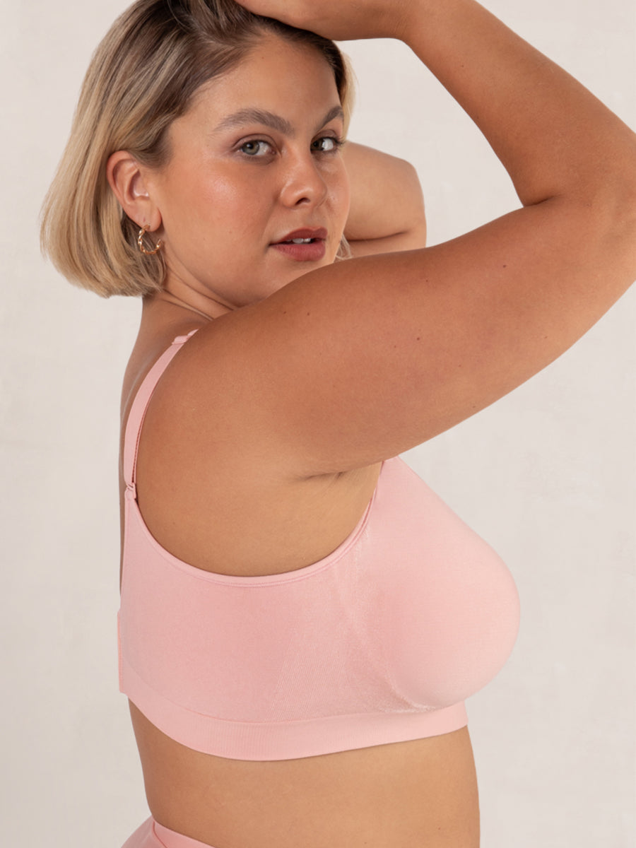 Wireless Adjustable Strap Shaping Bra