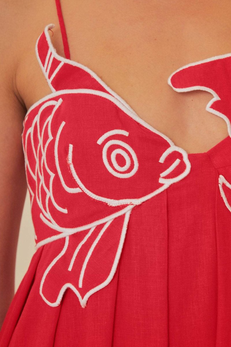 Joceline Embroidered Maxi Dress