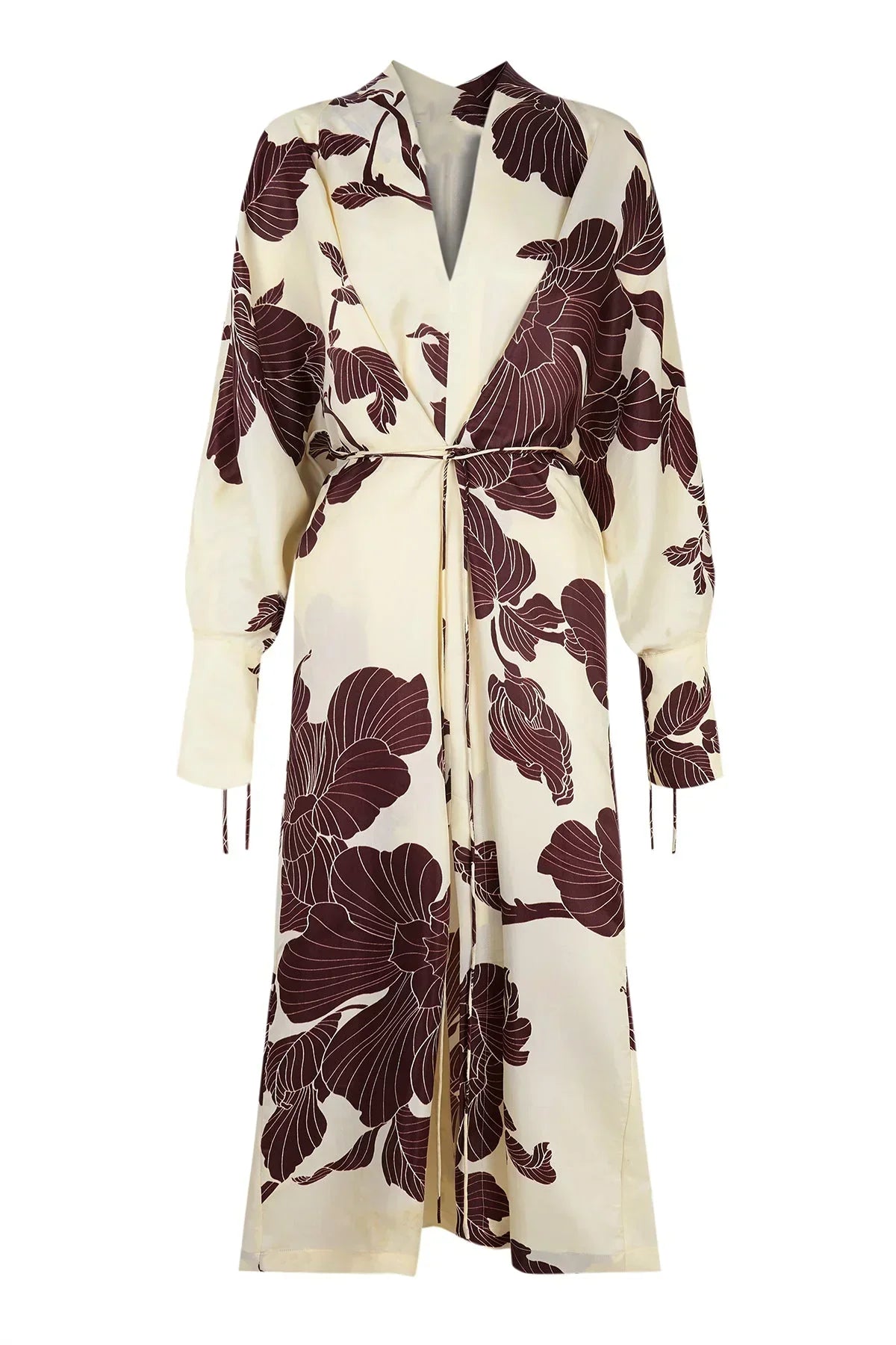 Noémie Floral Wrap Maxi Dress