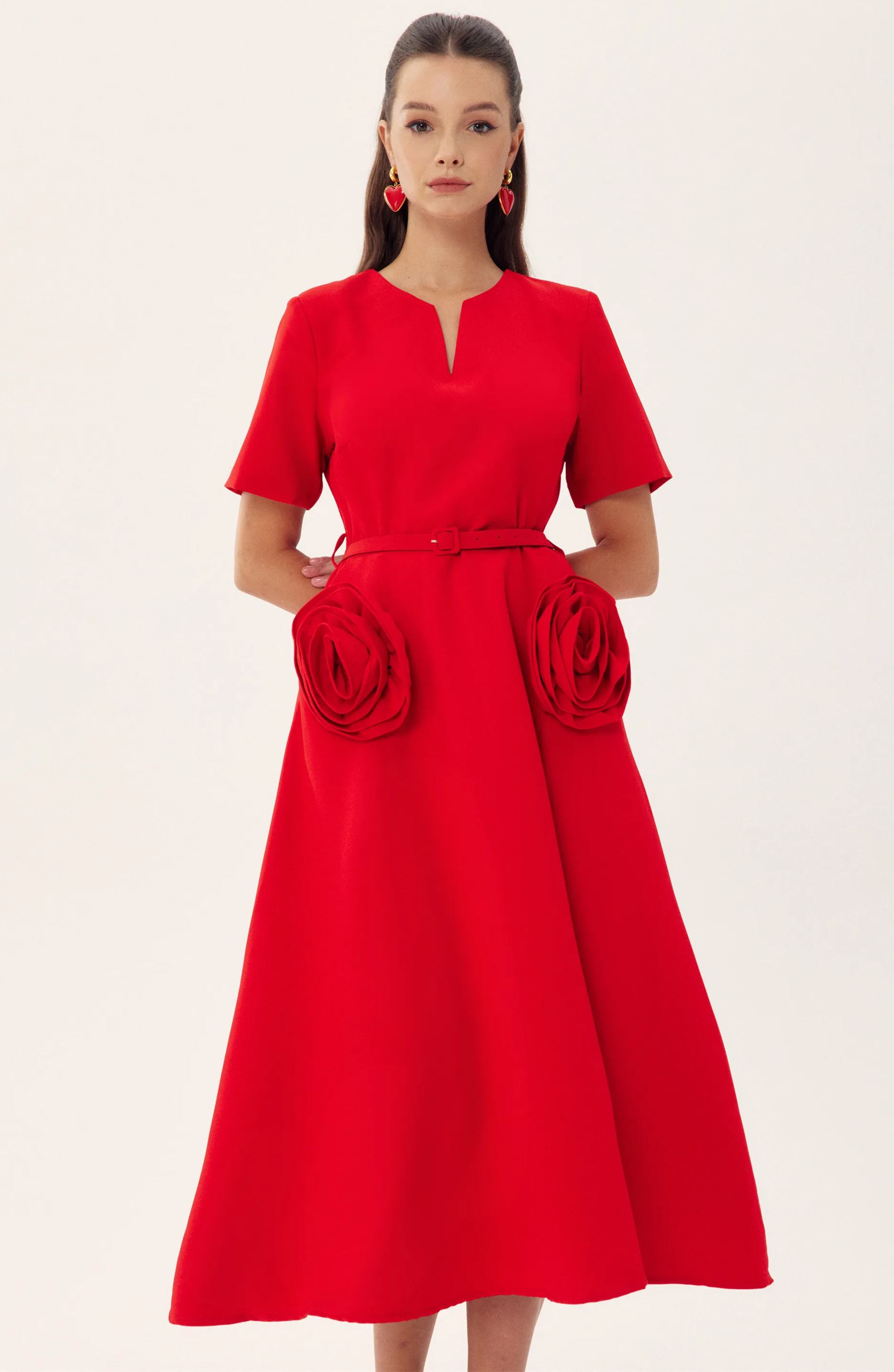Carmella Midi Dress