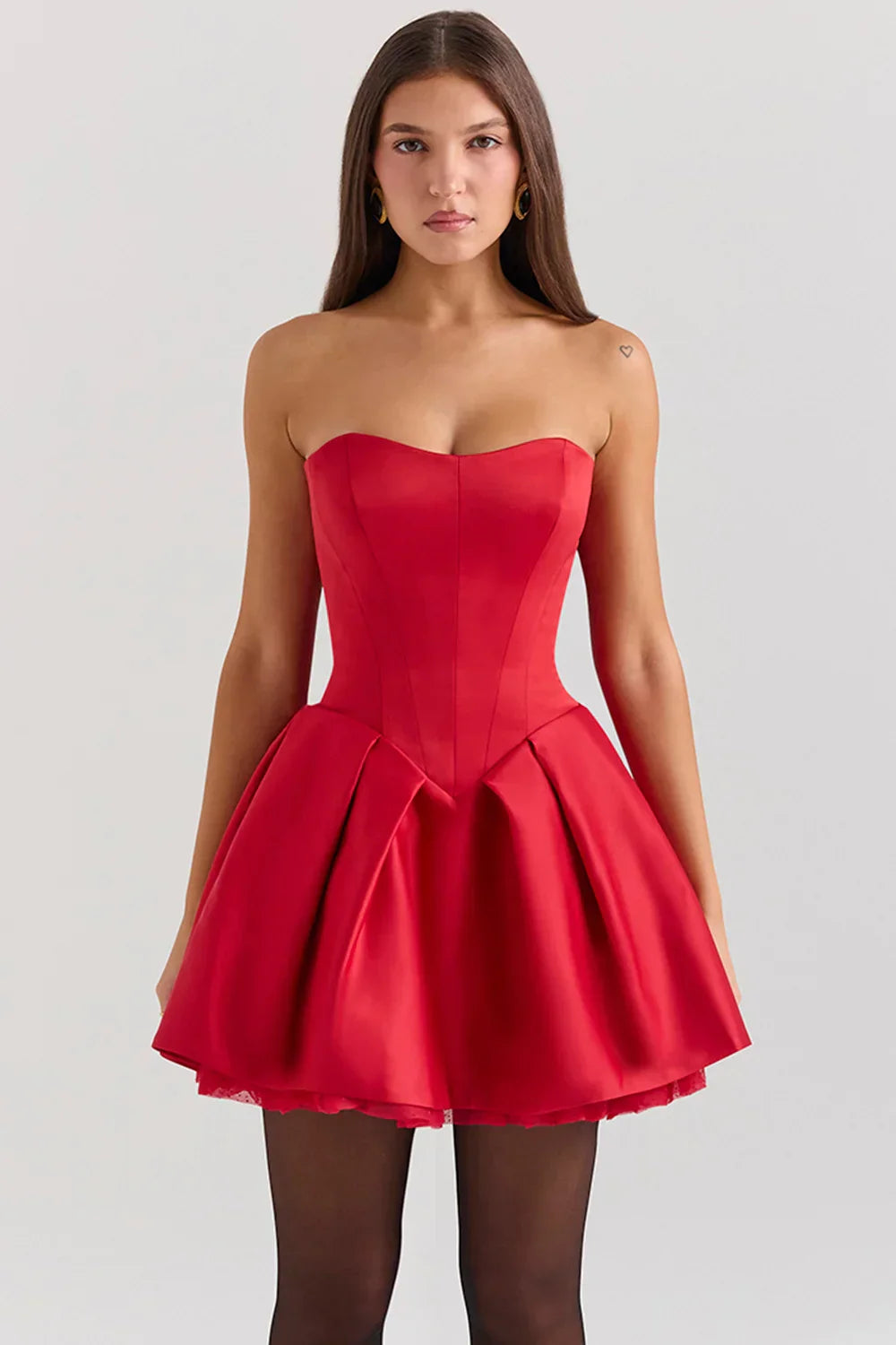 Benedetta Strapless Corset Mini Dress