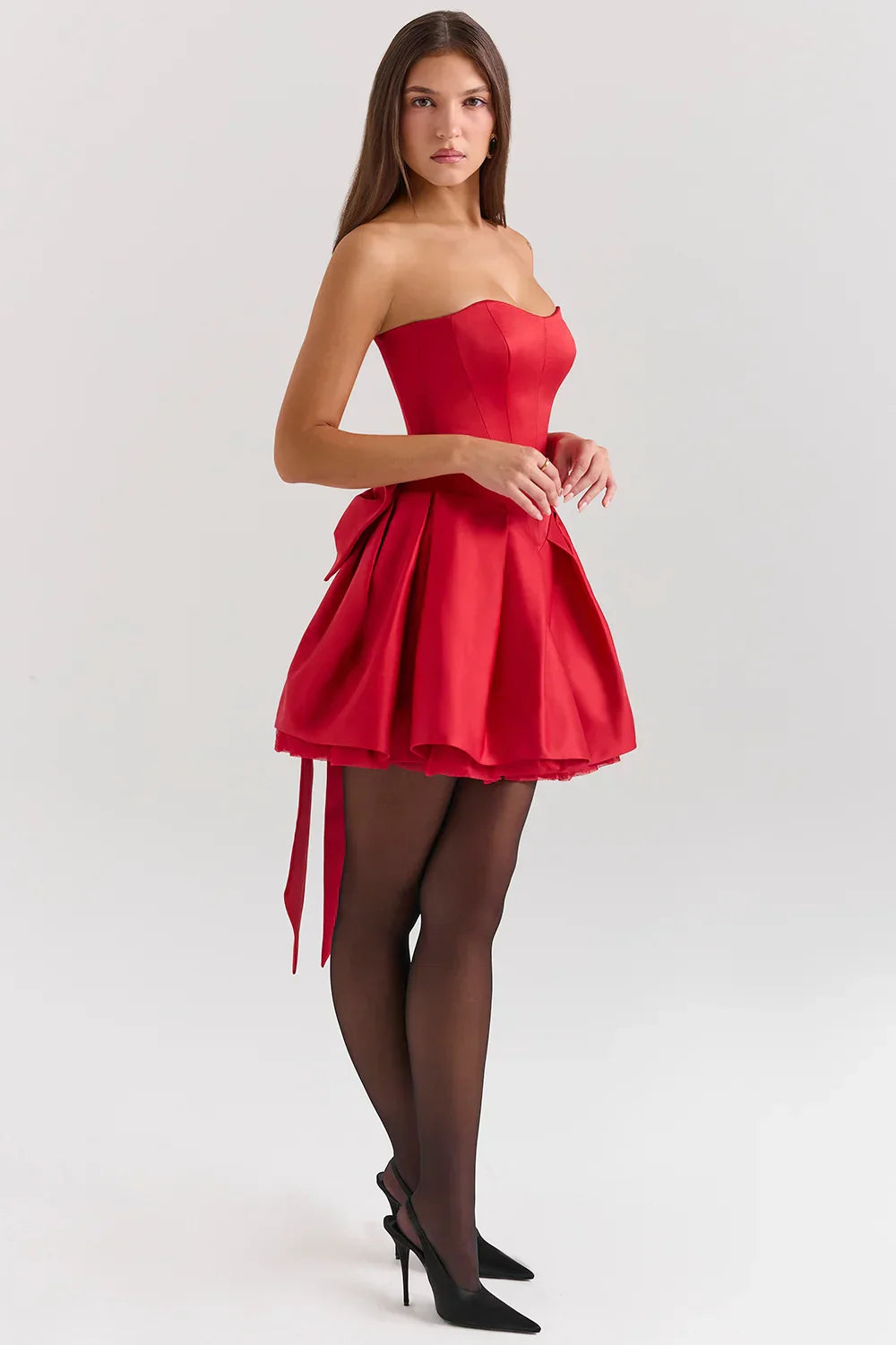 Benedetta Strapless Corset Mini Dress